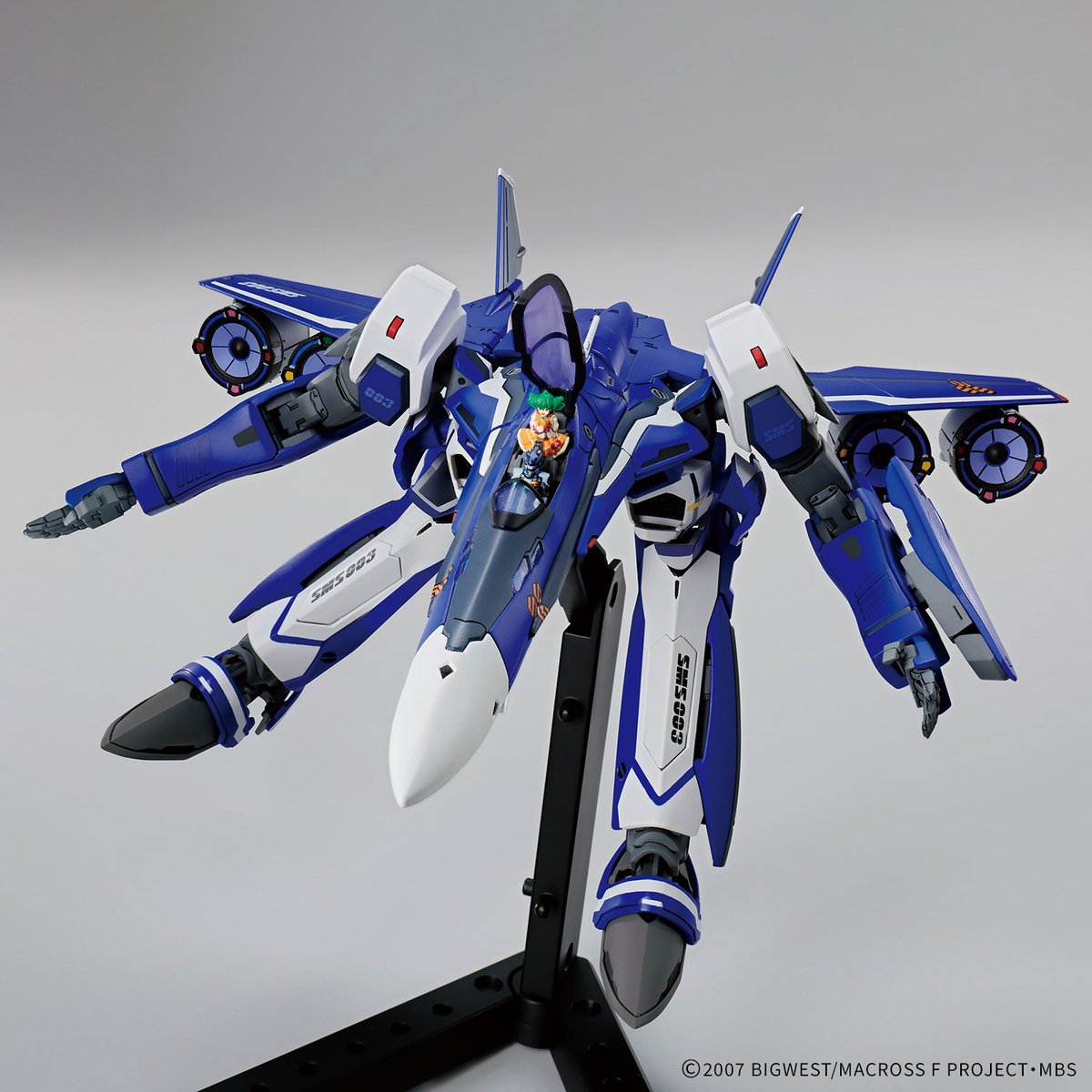 《超時空要塞F》HG 1/100 VF-25G 彌賽亞女武神米海爾機預計 2026 年 9 月發售