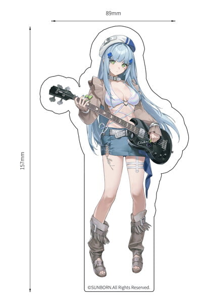 《少女前線》克羅琦1/6模型預購中 10週年泳裝版2027發售