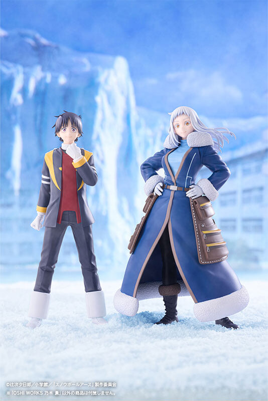KOTOBUKIYA《雪球地球》流鏑馬鐵男、乃木蒼模型 2027 年發售 磁鐵底座主打自由排列