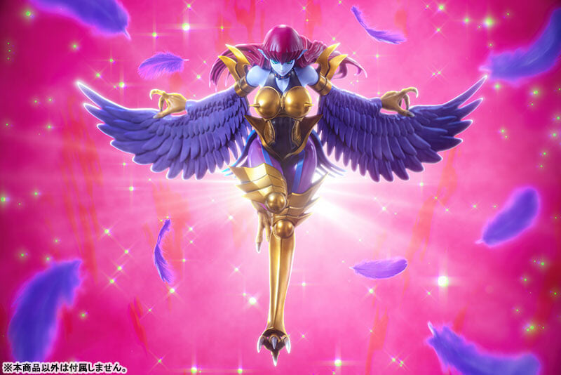 壽屋 OSHI WORKS《遊戲王怪獸之決鬥》神鷹女郎模型開放預約 磁吸底座可與孔雀舞同台展示