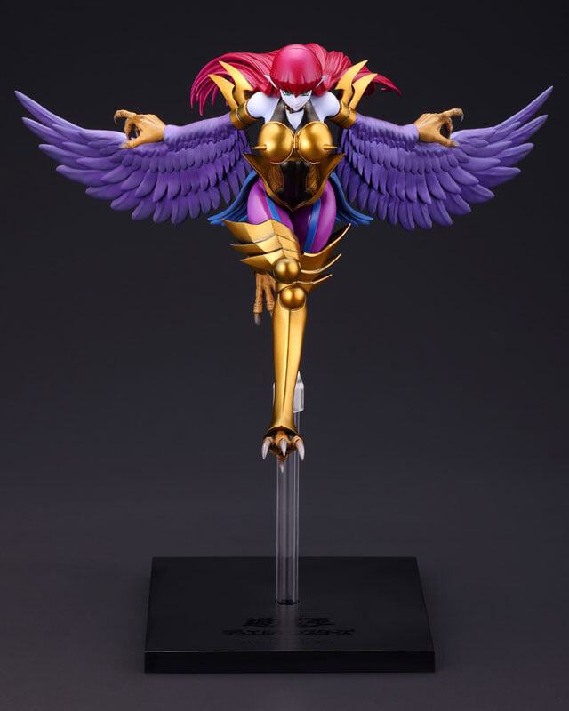 壽屋 OSHI WORKS《遊戲王怪獸之決鬥》神鷹女郎模型開放預約 磁吸底座可與孔雀舞同台展示