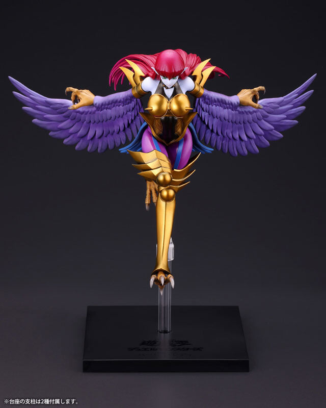 壽屋 OSHI WORKS《遊戲王怪獸之決鬥》神鷹女郎模型開放預約 磁吸底座可與孔雀舞同台展示