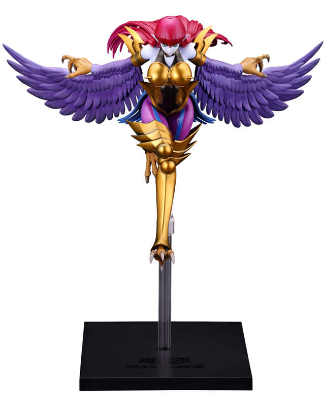 壽屋 OSHI WORKS《遊戲王怪獸之決鬥》神鷹女郎模型開放預約 磁吸底座可與孔雀舞同台展示