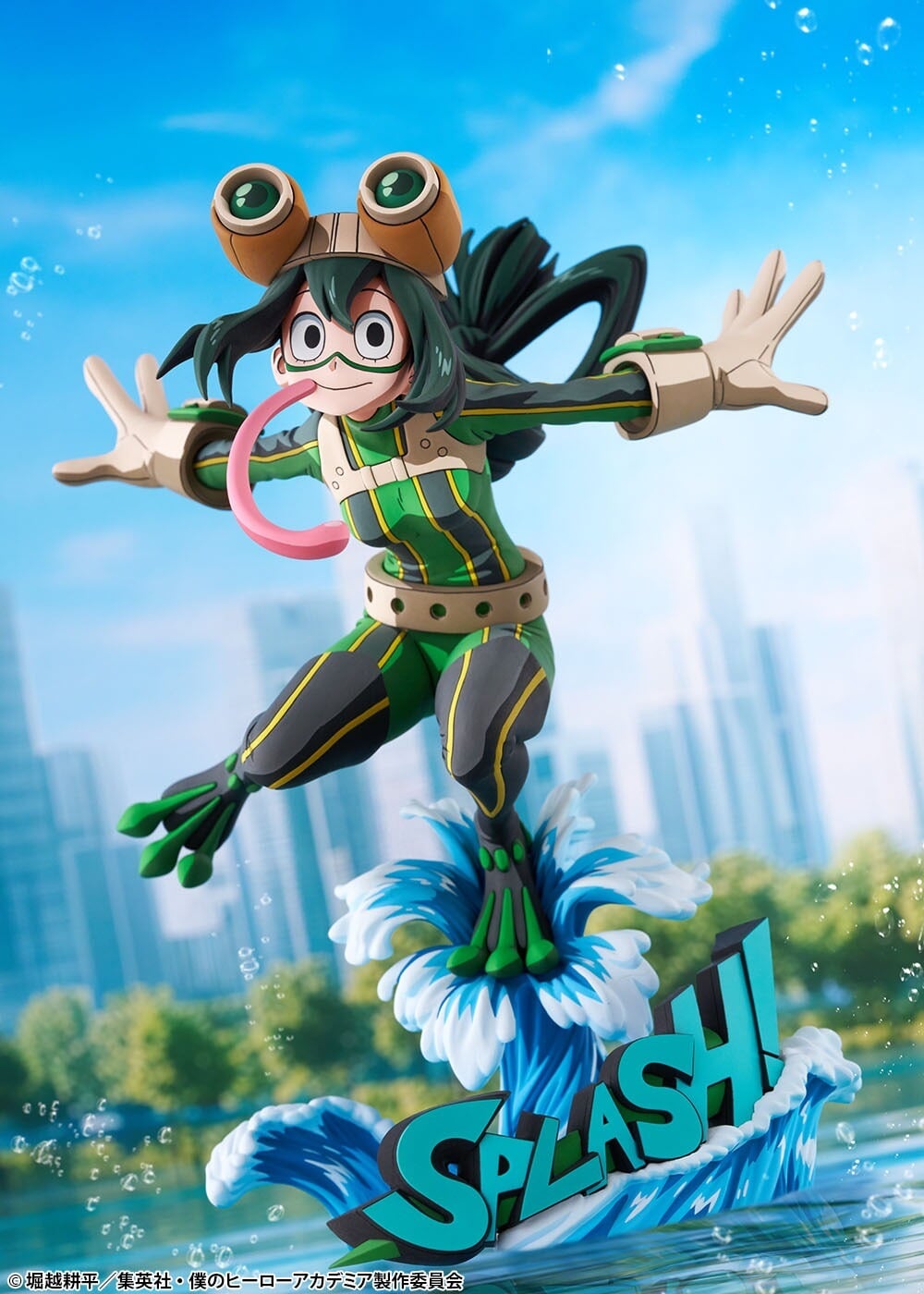 Bellfine《我的英雄學院》蛙吹梅雨 2D 模型 2026 年發售 繪畫塗裝超吸睛
