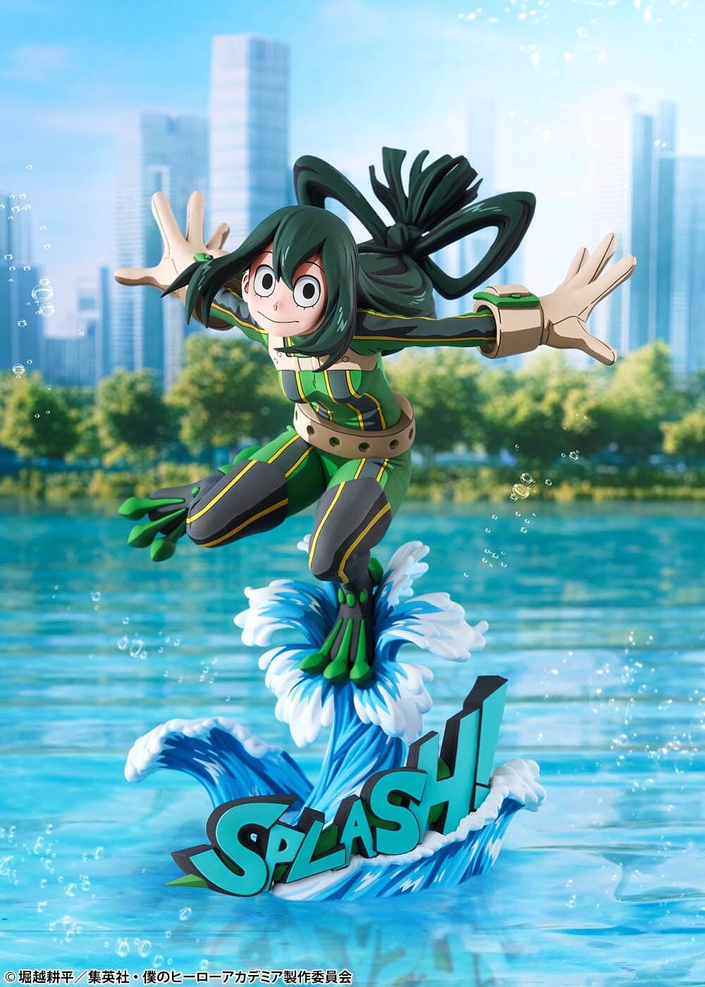 Bellfine《我的英雄學院》蛙吹梅雨 2D 模型 2026 年發售 繪畫塗裝超吸睛