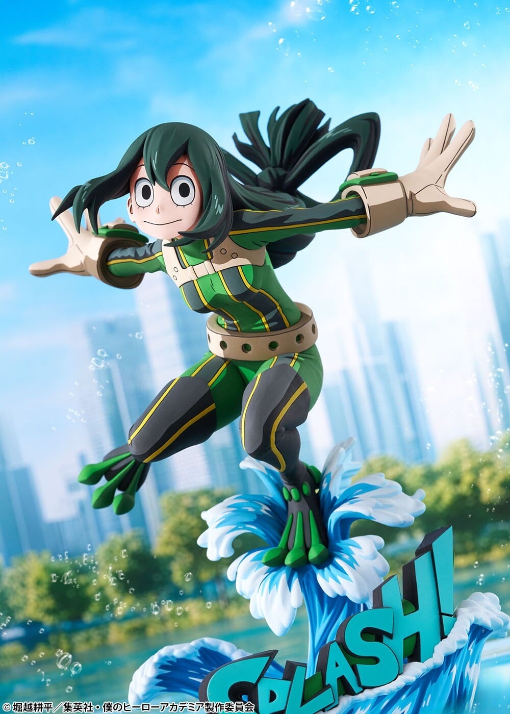 Bellfine《我的英雄學院》蛙吹梅雨 2D 模型 2026 年發售 繪畫塗裝超吸睛