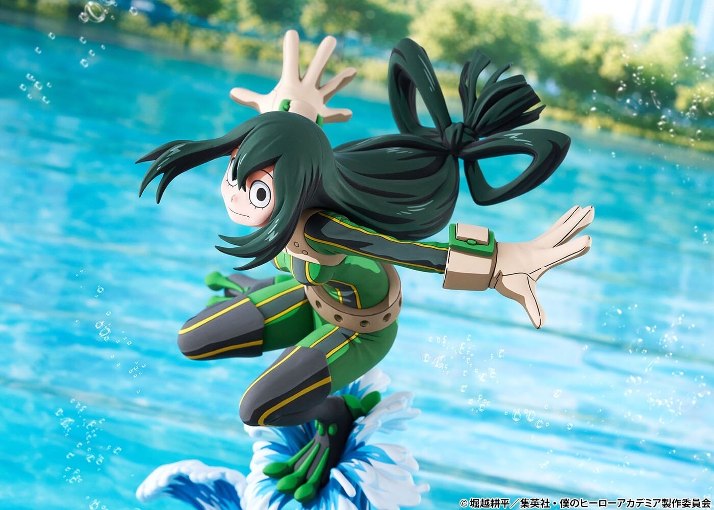 Bellfine《我的英雄學院》蛙吹梅雨 2D 模型 2026 年發售 繪畫塗裝超吸睛