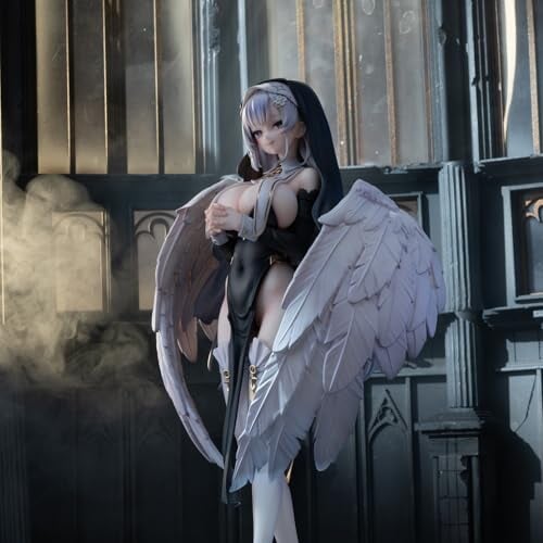 KAWA DESIGN《Angel Sister 聖羽》1/6 模型明日開訂,繪師 Simao 插畫立體化