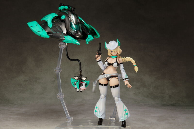 《DarkAdvent》新作 AlienDress Quatre 預約起跑 牛仔大姊配觸手 UFO 2027 年發售
