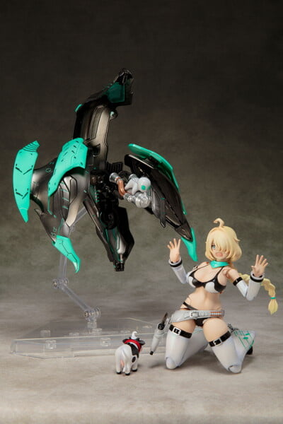 《DarkAdvent》新作 AlienDress Quatre 預約起跑 牛仔大姊配觸手 UFO 2027 年發售