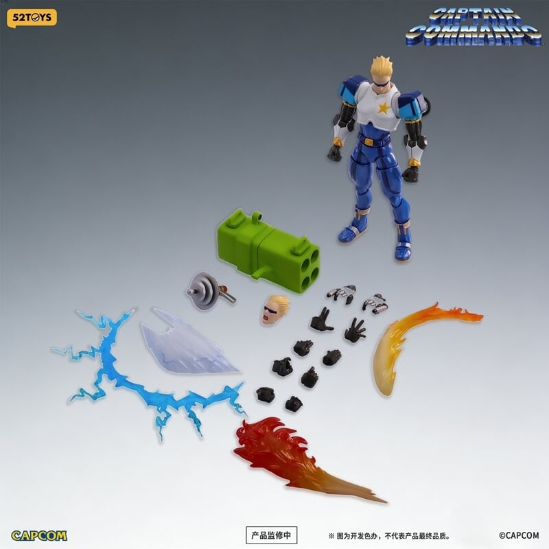 52TOYS推出《名將》隊長與Carol可動人偶 2027年發售