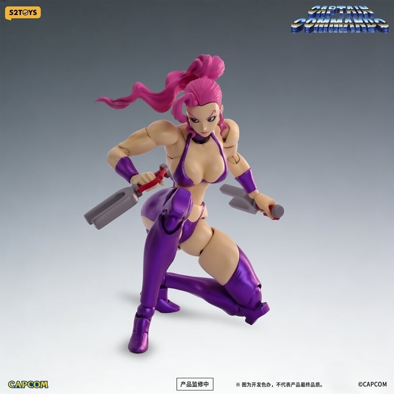 52TOYS推出《名將》隊長與Carol可動人偶 2027年發售