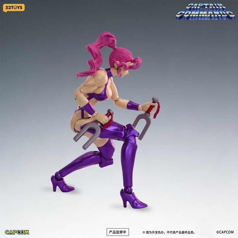 52TOYS推出《名將》隊長與Carol可動人偶 2027年發售