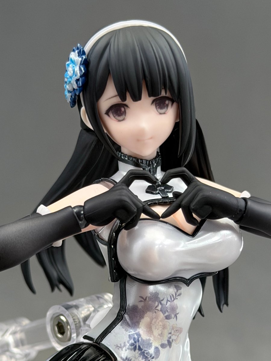Alphamax 揭露 Tony《艷娘幻夢譚》瓶兒 1/12 可動組裝模型彩色原型