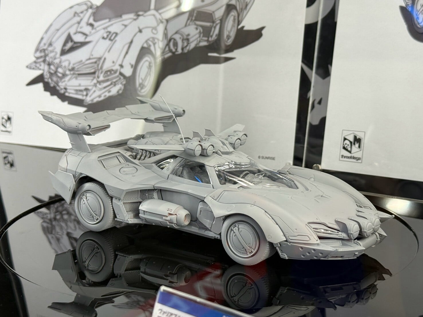 MegaHouse 公開《機動警察》《閃電霹靂車》新作原型