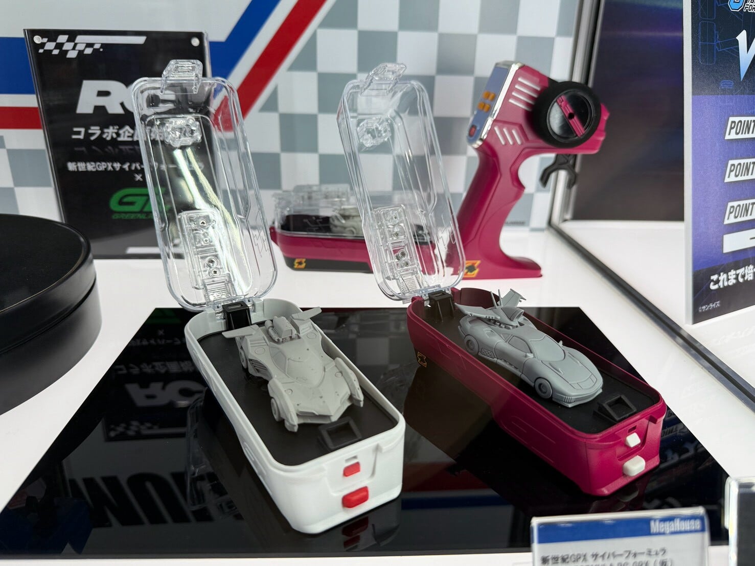 MegaHouse 公開《機動警察》《閃電霹靂車》新作原型