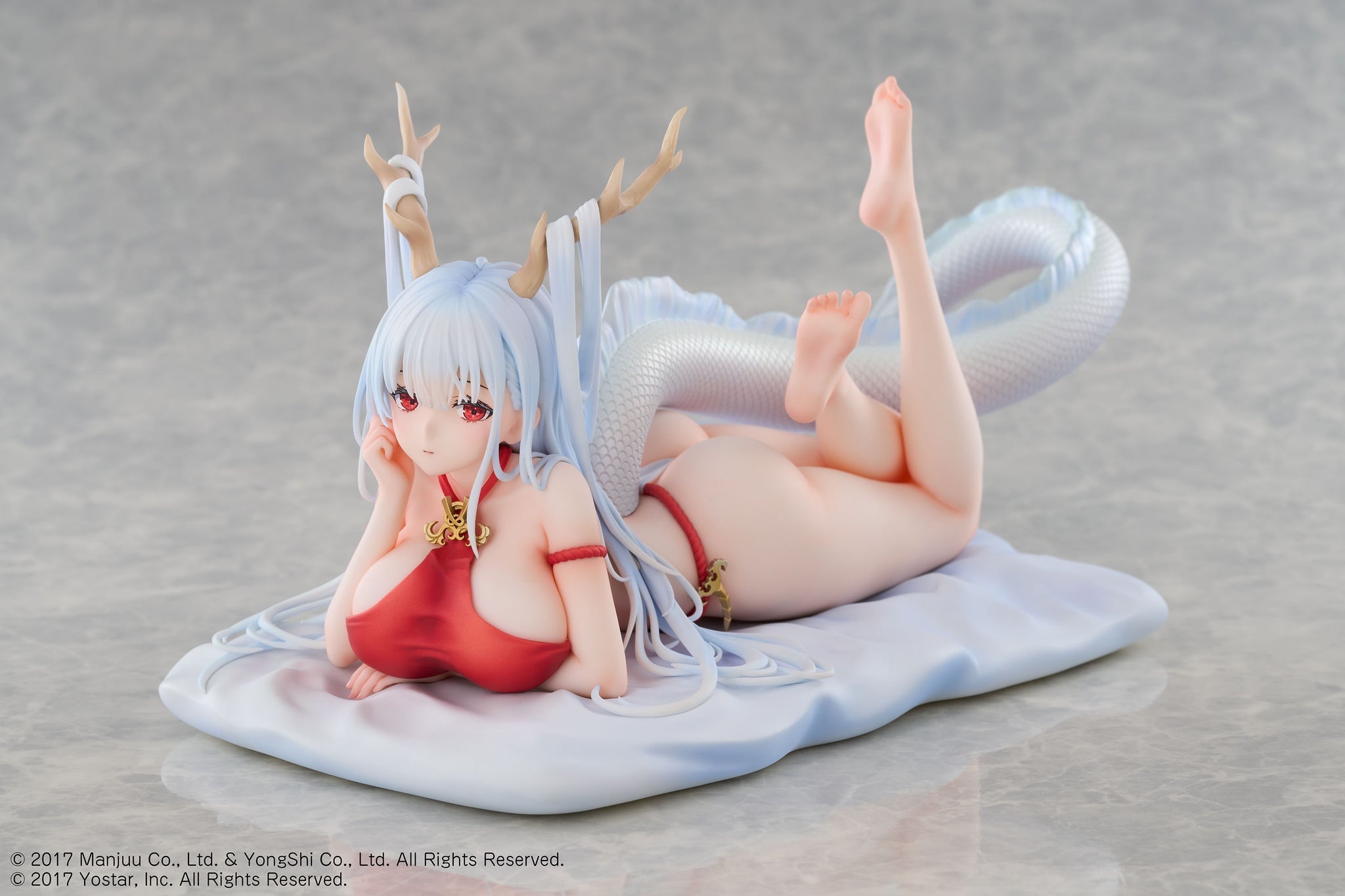 Design COCO《碧藍航線》四萬十「悠哉龍神」1/7 模型開放預購,巨大龍尾細節拉滿 2027 年出貨