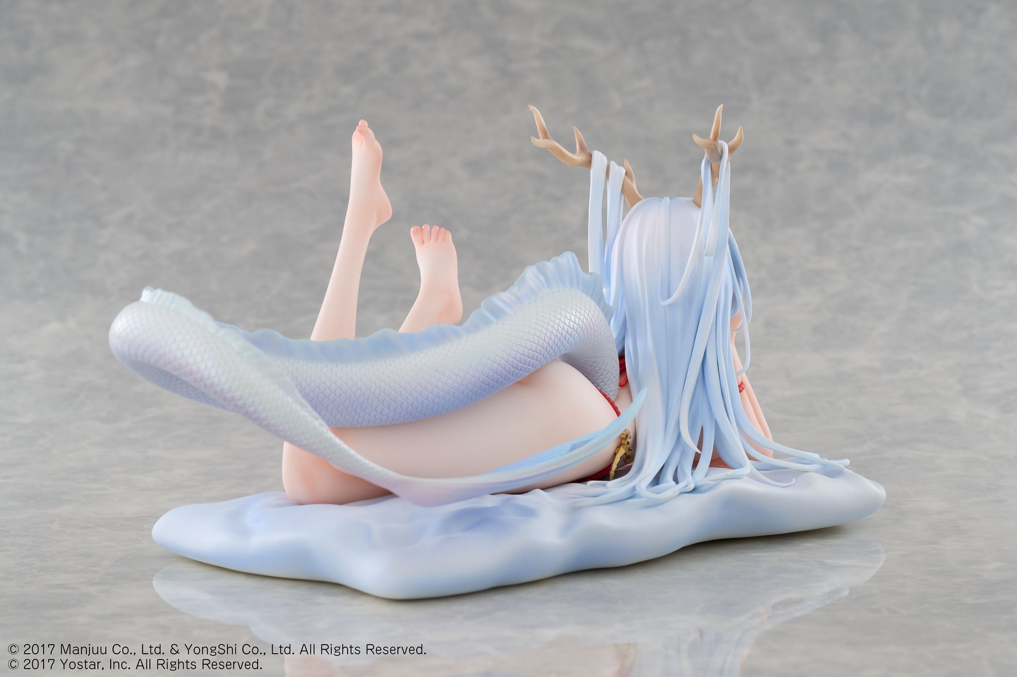 Design COCO《碧藍航線》四萬十「悠哉龍神」1/7 模型開放預購,巨大龍尾細節拉滿 2027 年出貨