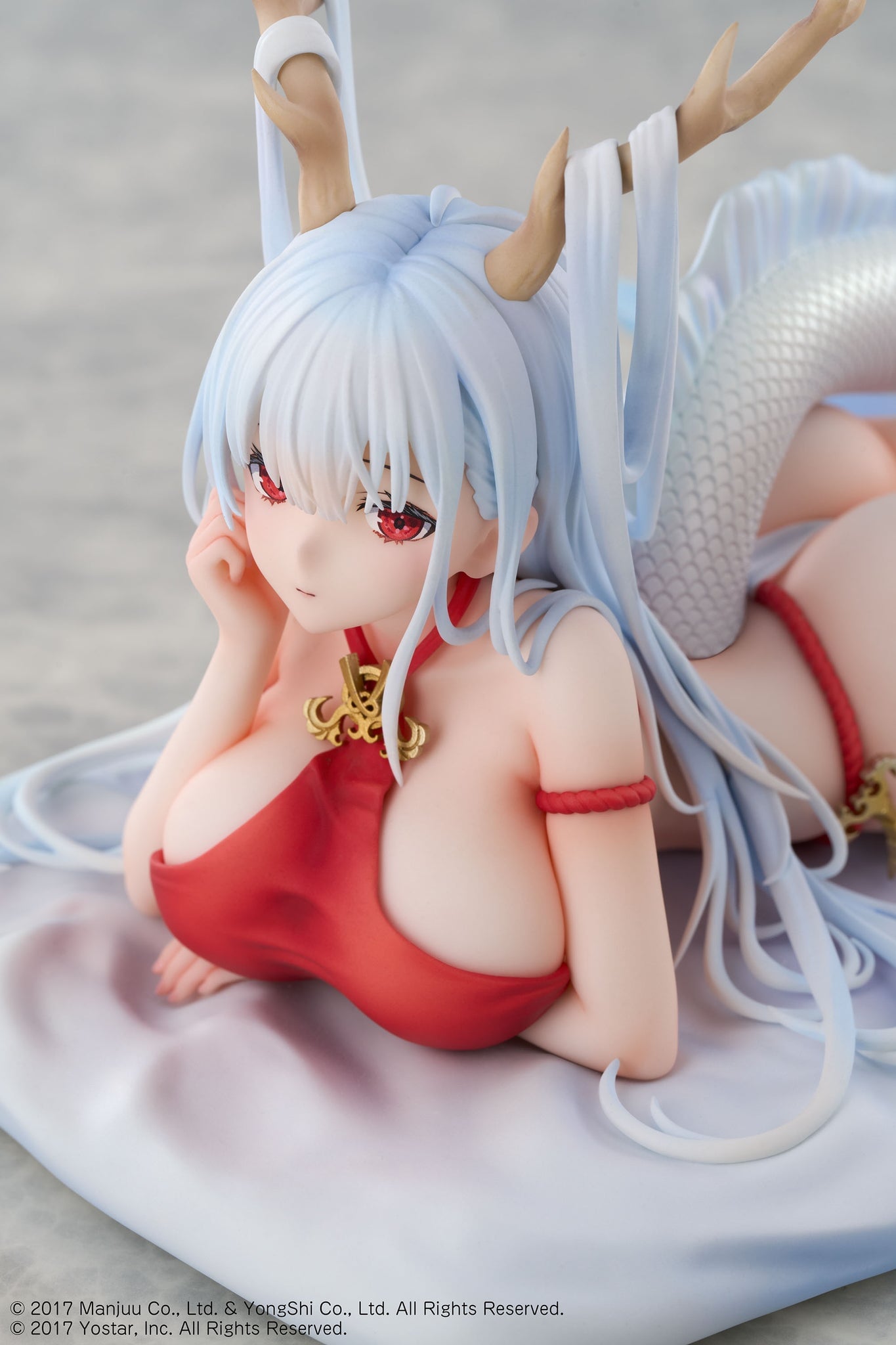 Design COCO《碧藍航線》四萬十「悠哉龍神」1/7 模型開放預購,巨大龍尾細節拉滿 2027 年出貨