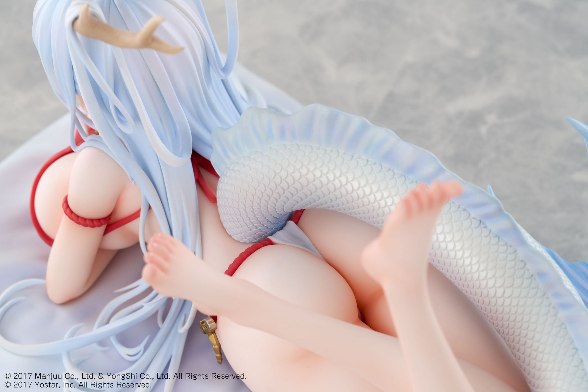 Design COCO《碧藍航線》四萬十「悠哉龍神」1/7 模型開放預購,巨大龍尾細節拉滿 2027 年出貨