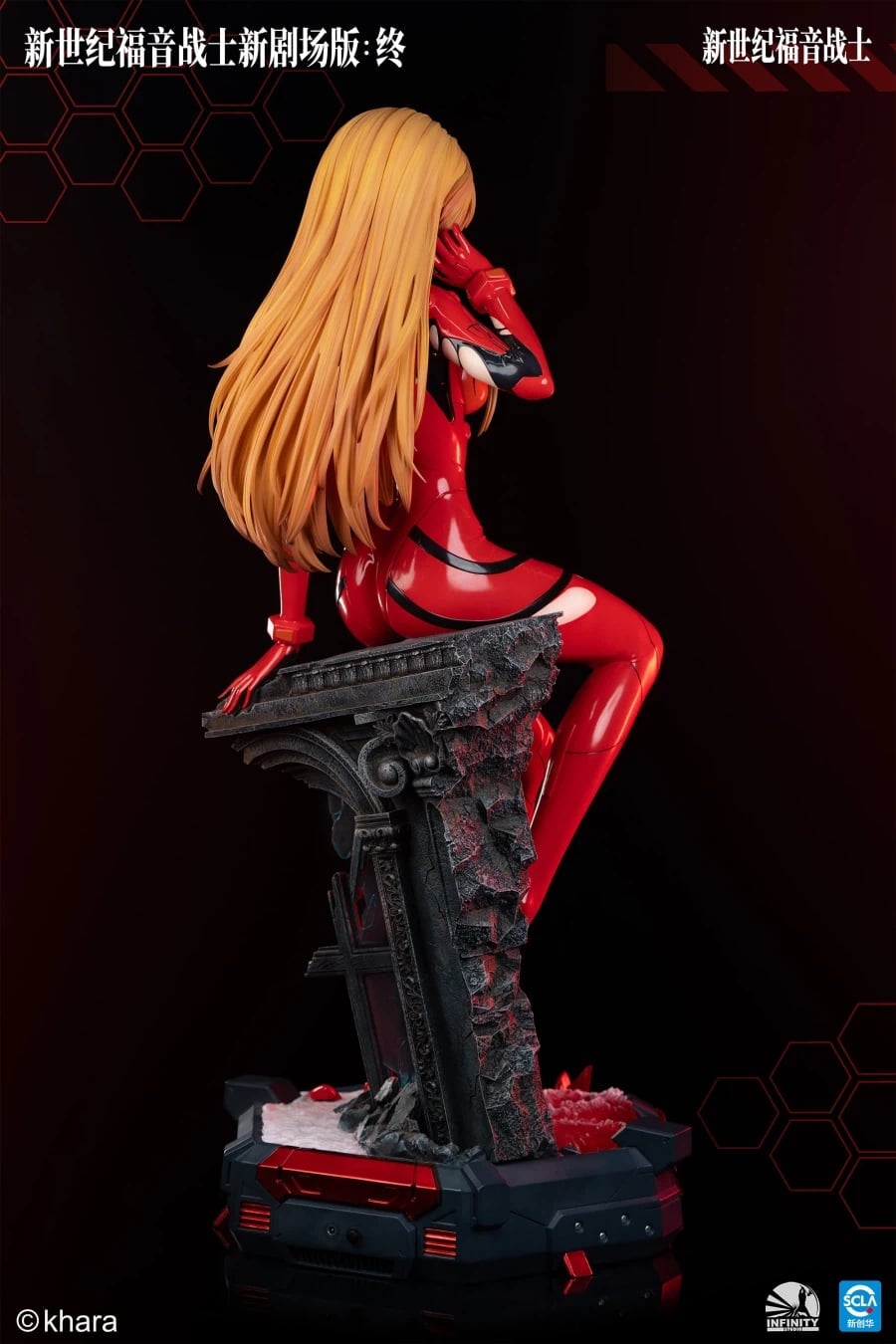 Infinity Studio《新世紀福音戰士》明日香雕像亮相 全高近一公尺限量 299 體