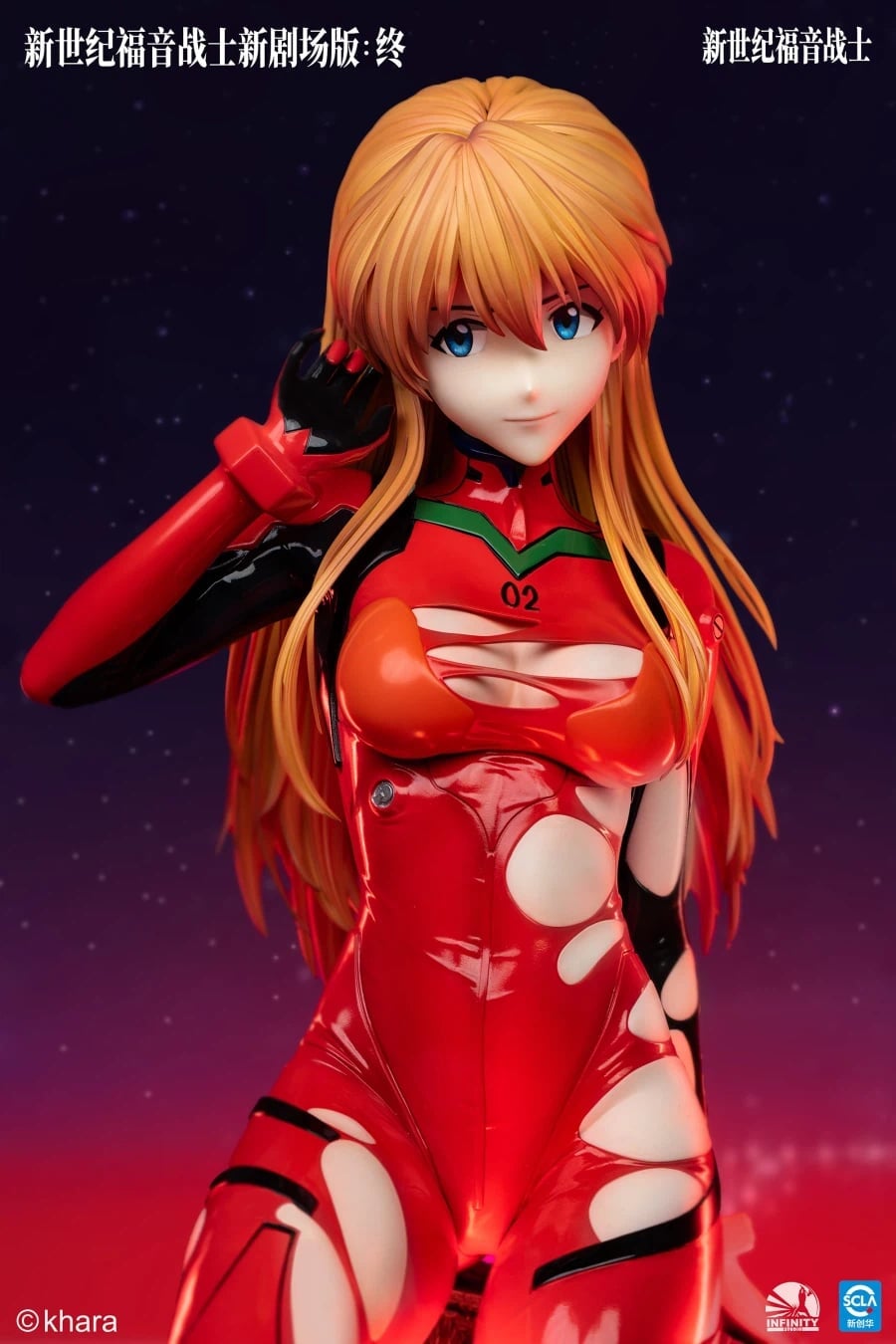 Infinity Studio《新世紀福音戰士》明日香雕像亮相 全高近一公尺限量 299 體