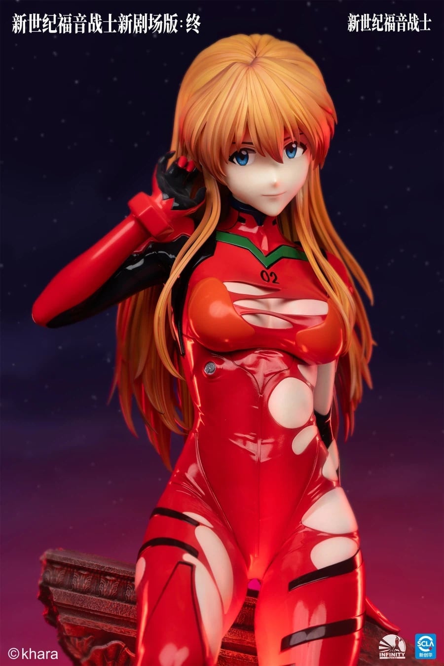 Infinity Studio《新世紀福音戰士》明日香雕像亮相 全高近一公尺限量 299 體