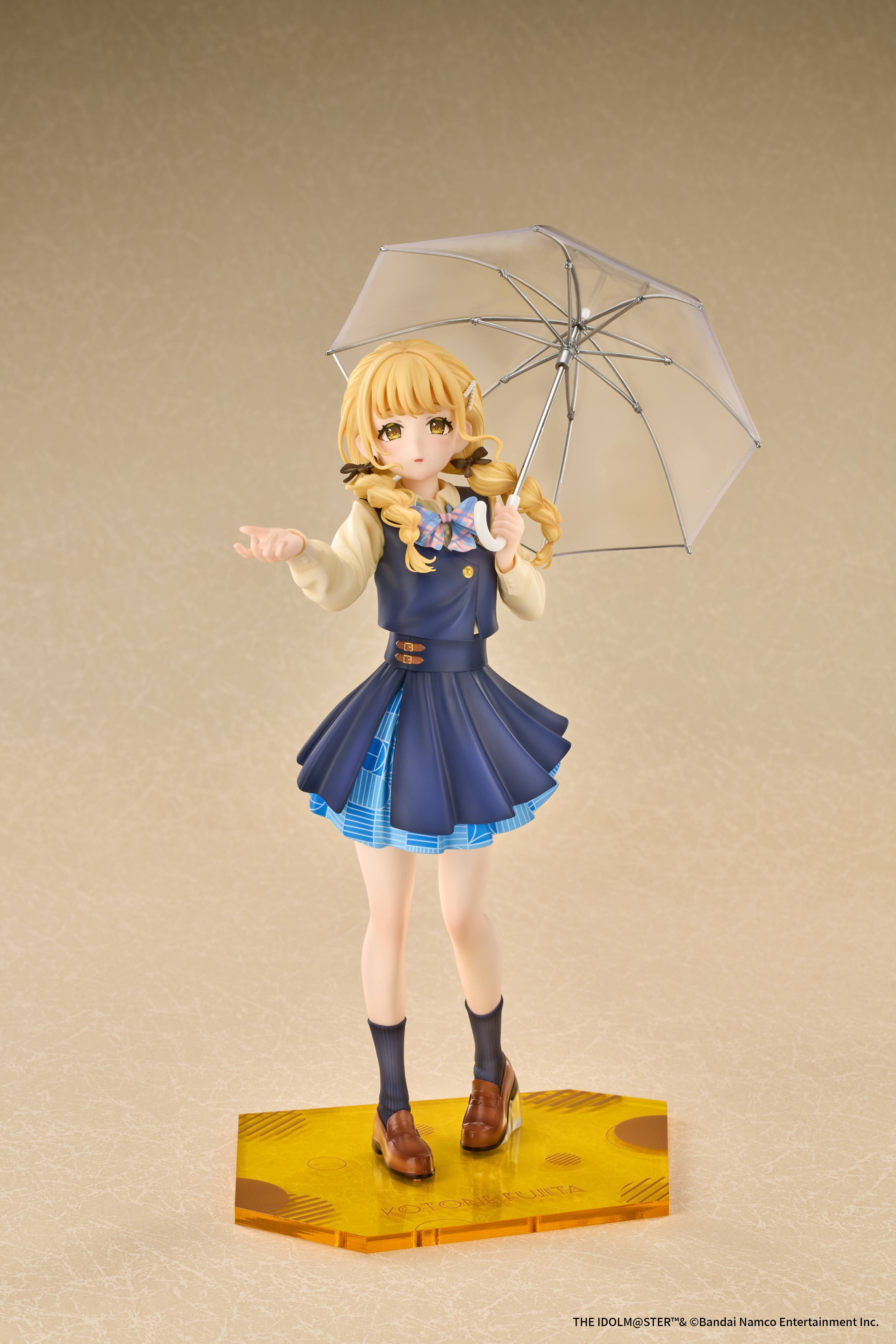 《學園偶像大師》藤田琴音1/7模型10月開訂 完美還原雨後卡面