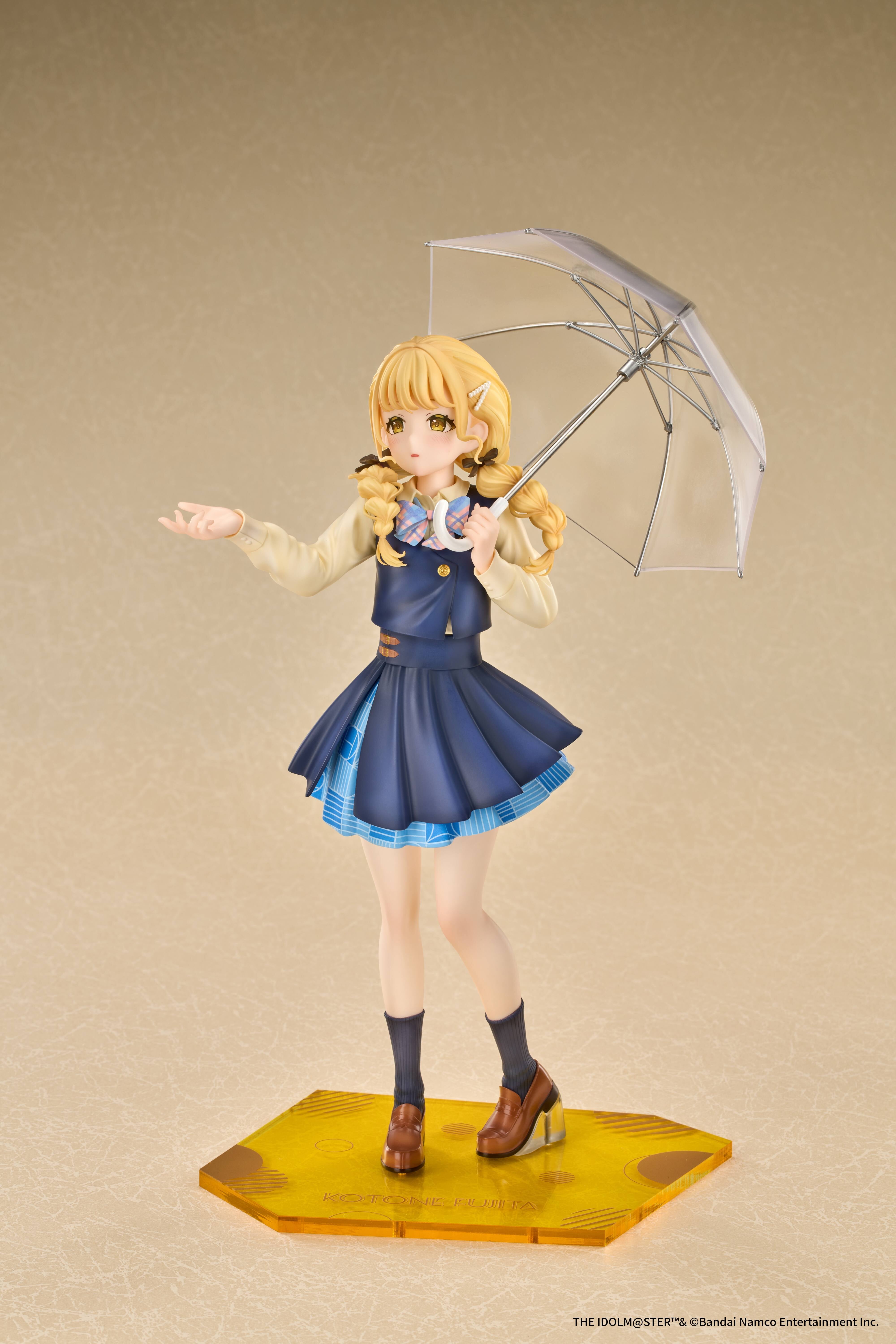 《學園偶像大師》藤田琴音1/7模型10月開訂 完美還原雨後卡面