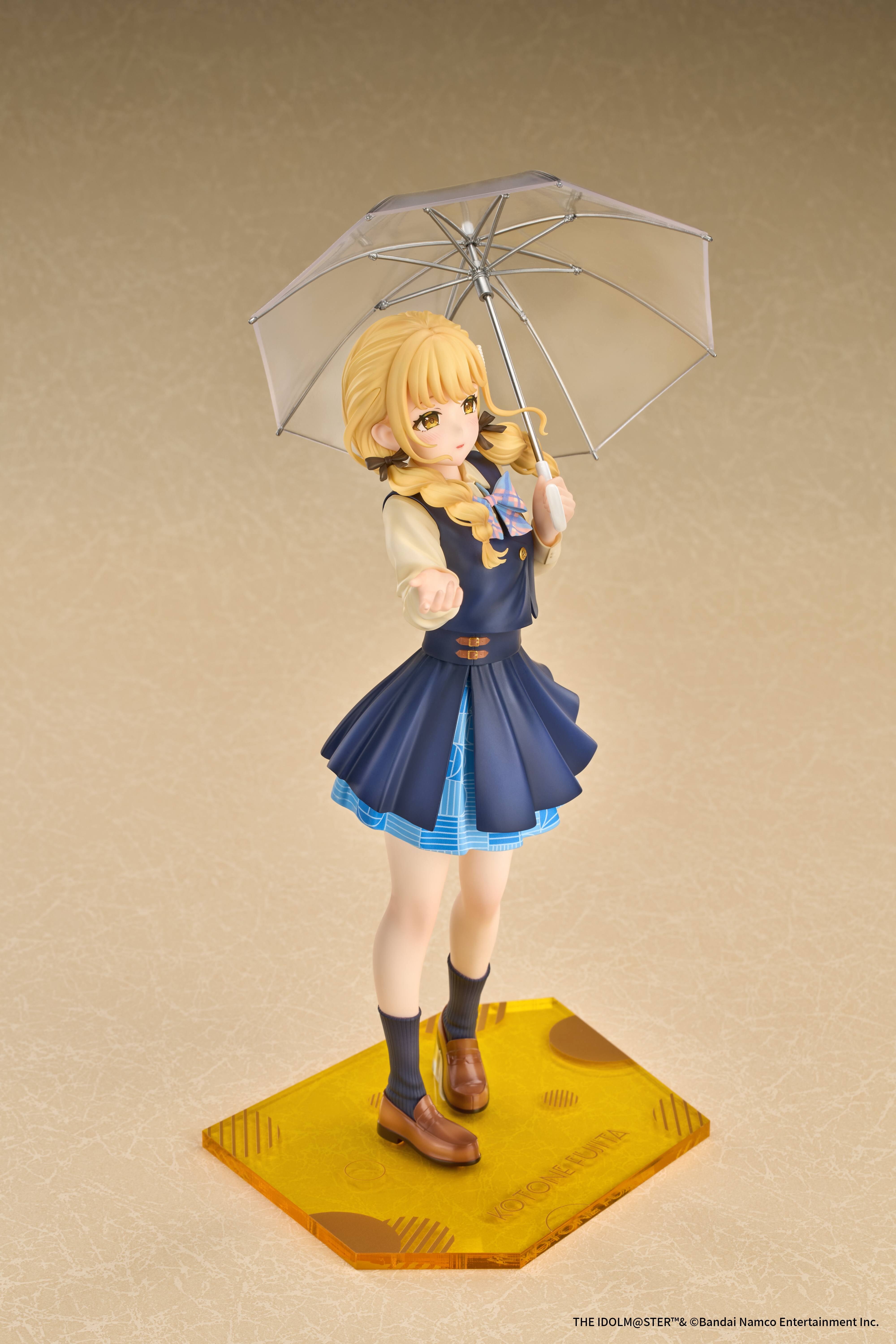 《學園偶像大師》藤田琴音1/7模型10月開訂 完美還原雨後卡面