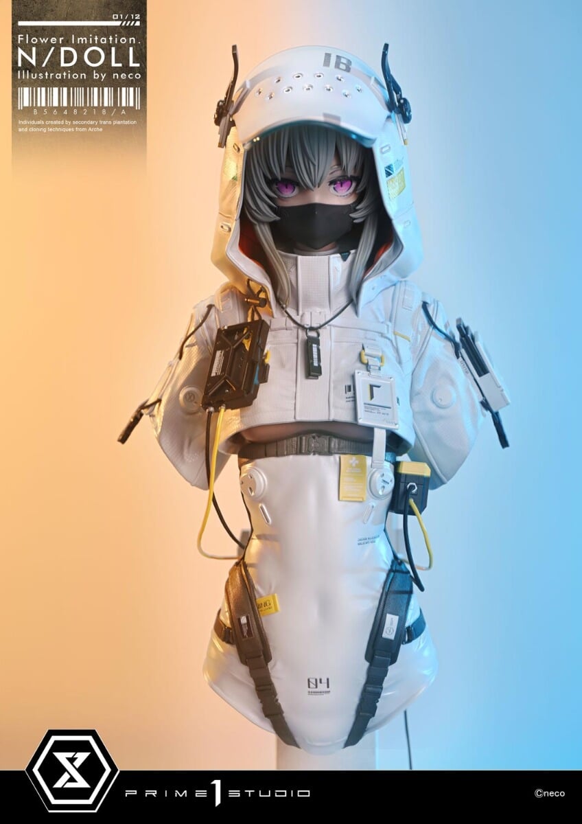 Prime 1 Studio 推出 neco 原創 N/DOLL 1/2 比例雕像