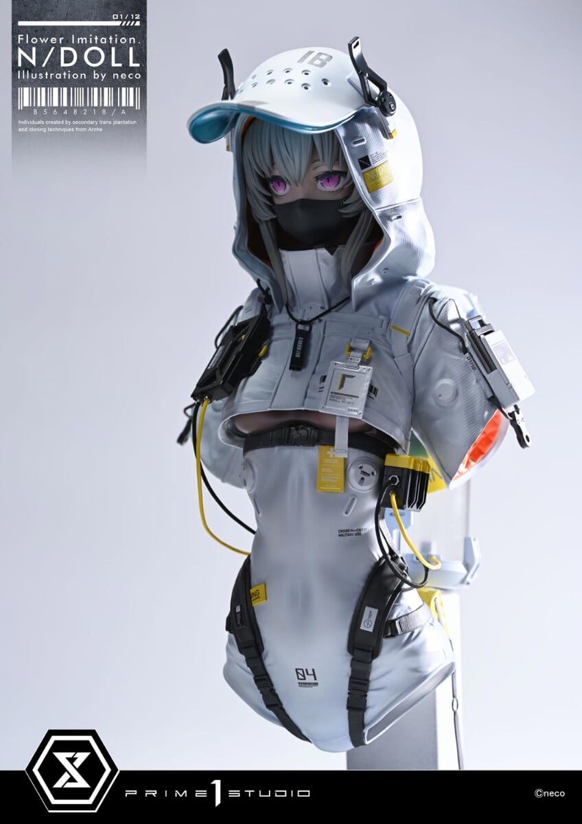 Prime 1 Studio 推出 neco 原創 N/DOLL 1/2 比例雕像