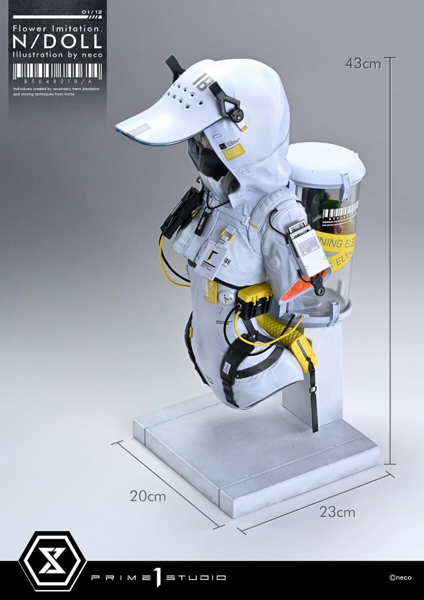 Prime 1 Studio 推出 neco 原創 N/DOLL 1/2 比例雕像