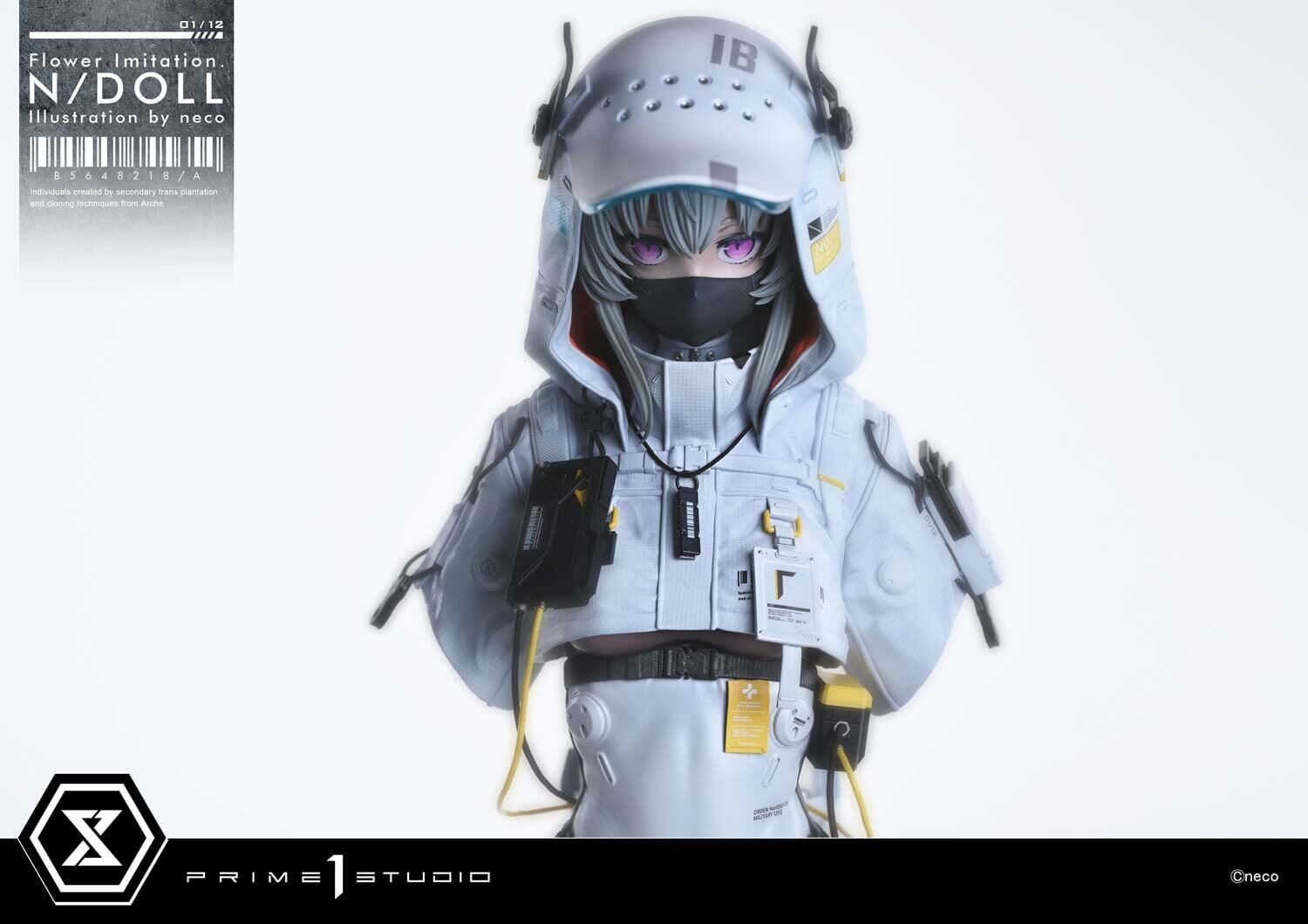 Prime 1 Studio 推出 neco 原創 N/DOLL 1/2 比例雕像
