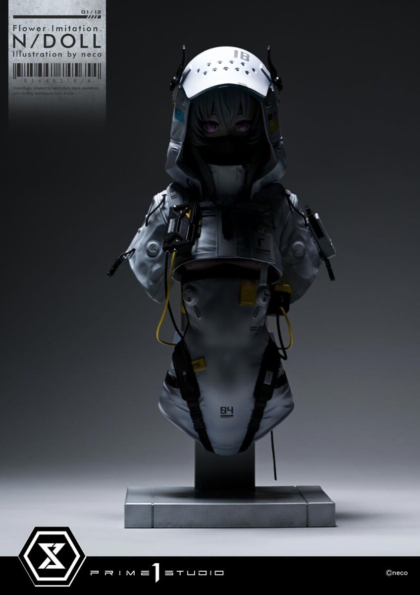 Prime 1 Studio 推出 neco 原創 N/DOLL 1/2 比例雕像