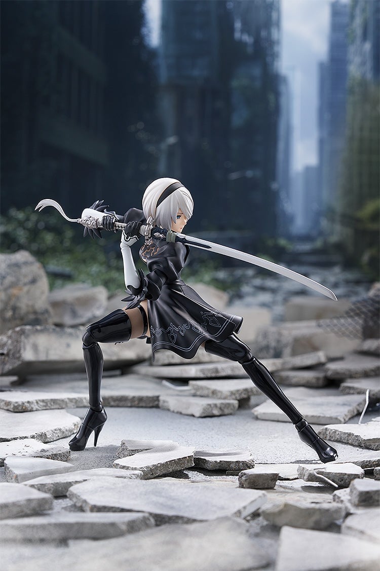 figma《尼爾:自動人形》2B 動畫版再販 附贈病毒感染臉今日開訂