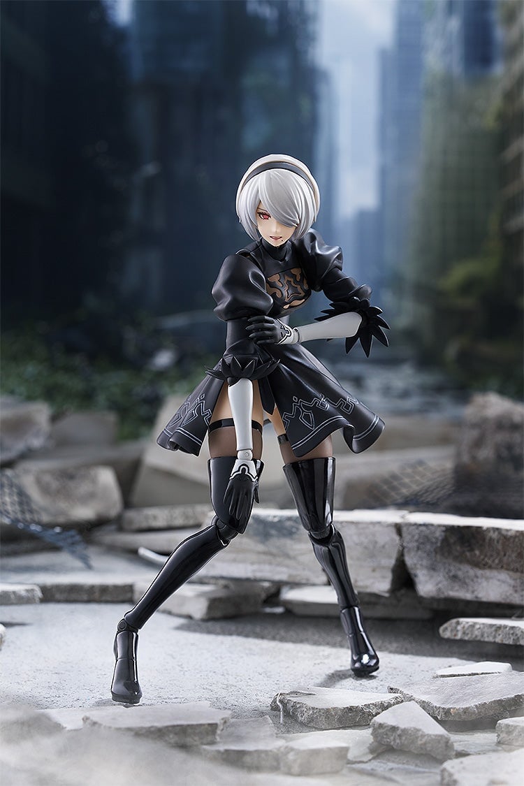 figma《尼爾:自動人形》2B 動畫版再販 附贈病毒感染臉今日開訂