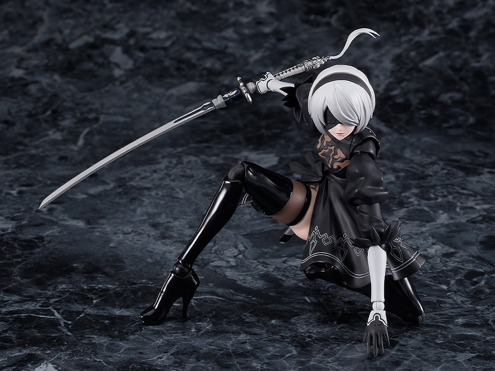 figma《尼爾:自動人形》2B 動畫版再販 附贈病毒感染臉今日開訂