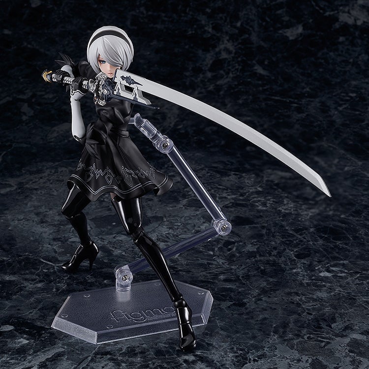 figma《尼爾:自動人形》2B 動畫版再販 附贈病毒感染臉今日開訂