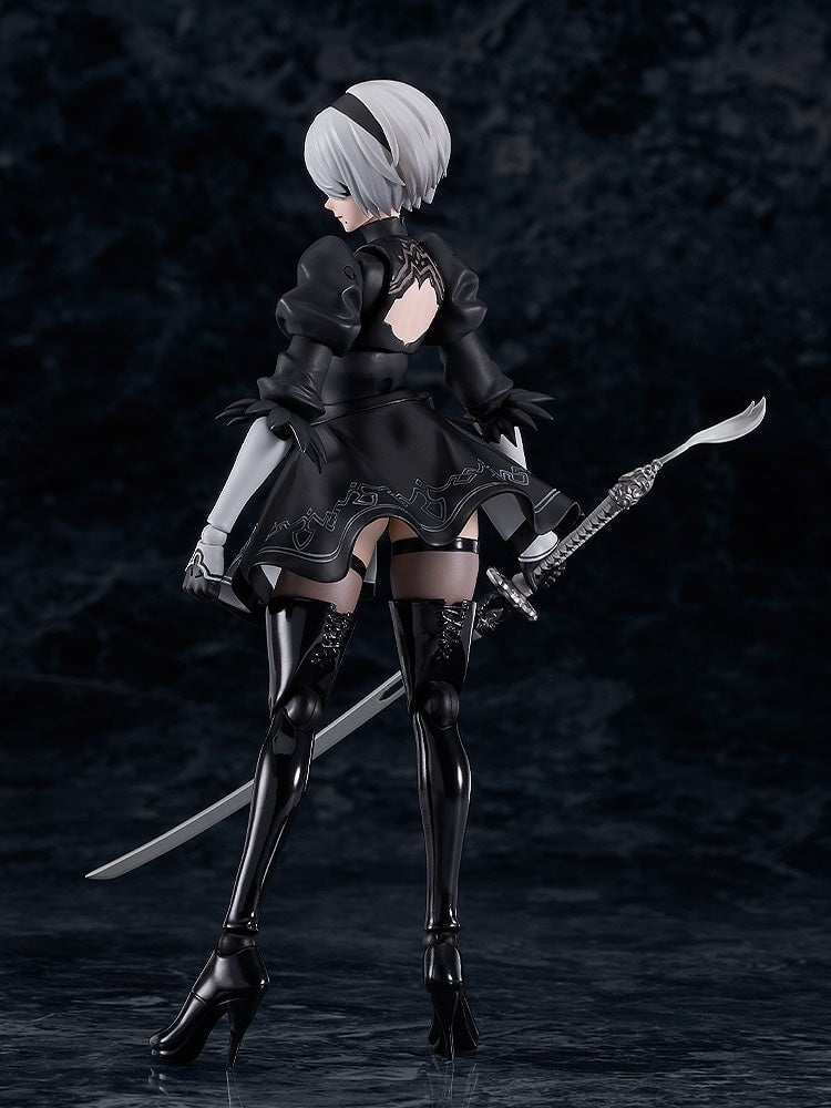 figma《尼爾:自動人形》2B 動畫版再販 附贈病毒感染臉今日開訂