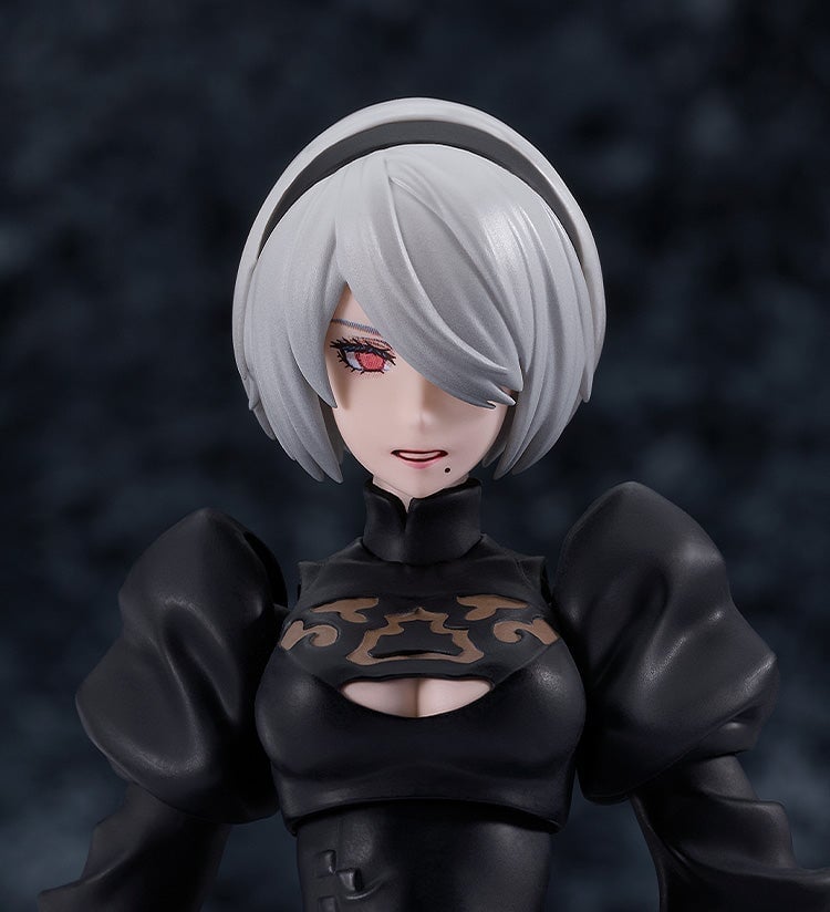 figma《尼爾:自動人形》2B 動畫版再販 附贈病毒感染臉今日開訂