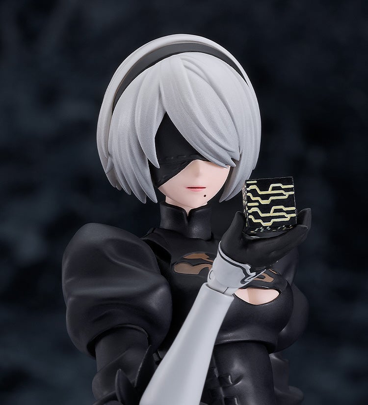 figma《尼爾:自動人形》2B 動畫版再販 附贈病毒感染臉今日開訂