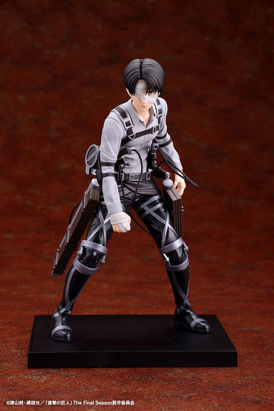 Kotobukiya《進擊的巨人》OSHI WORKS 模型公開 里維、阿爾敏、莎夏 2027 年發售