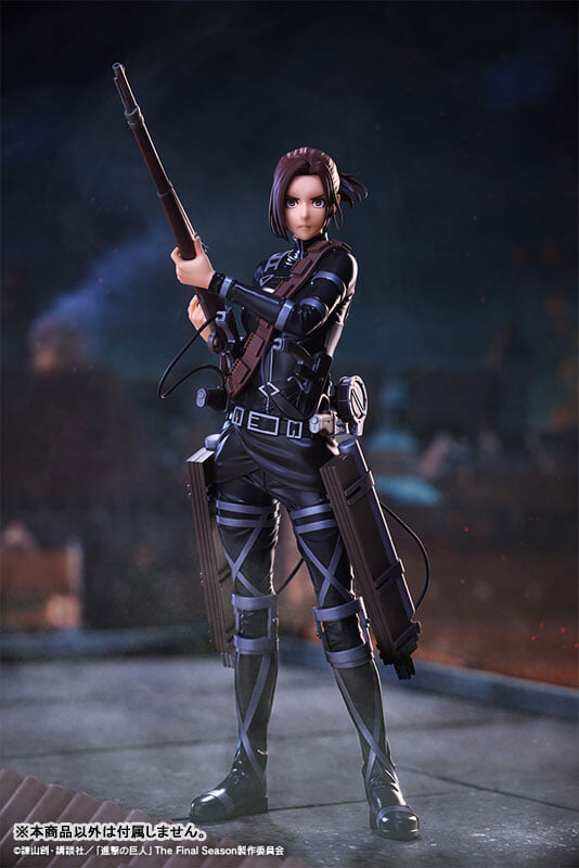 Kotobukiya《進擊的巨人》OSHI WORKS 模型公開 里維、阿爾敏、莎夏 2027 年發售