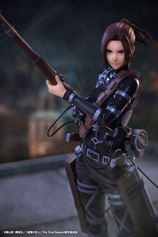 Kotobukiya《進擊的巨人》OSHI WORKS 模型公開 里維、阿爾敏、莎夏 2027 年發售