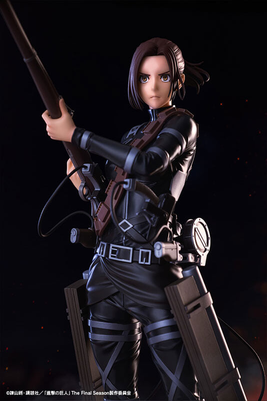 Kotobukiya《進擊的巨人》OSHI WORKS 模型公開 里維、阿爾敏、莎夏 2027 年發售