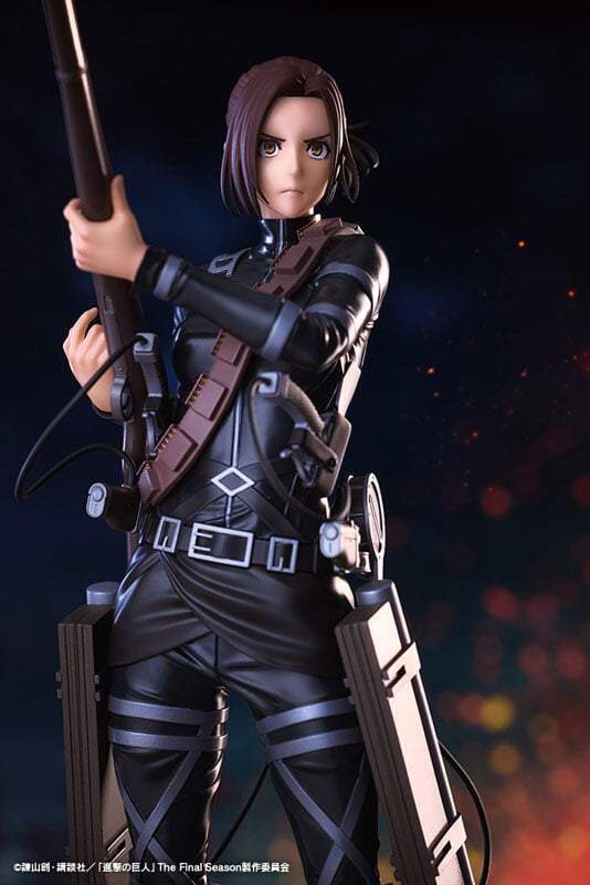 Kotobukiya《進擊的巨人》OSHI WORKS 模型公開 里維、阿爾敏、莎夏 2027 年發售