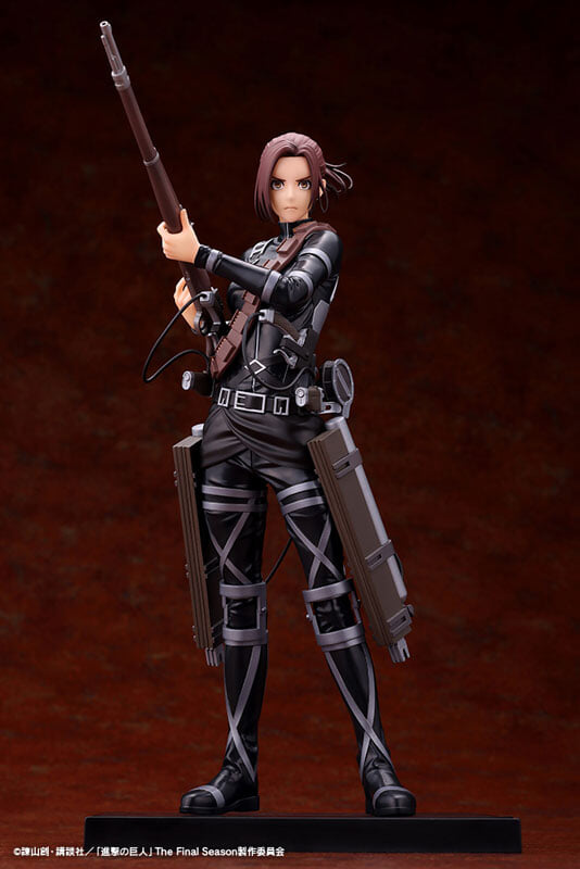 Kotobukiya《進擊的巨人》OSHI WORKS 模型公開 里維、阿爾敏、莎夏 2027 年發售