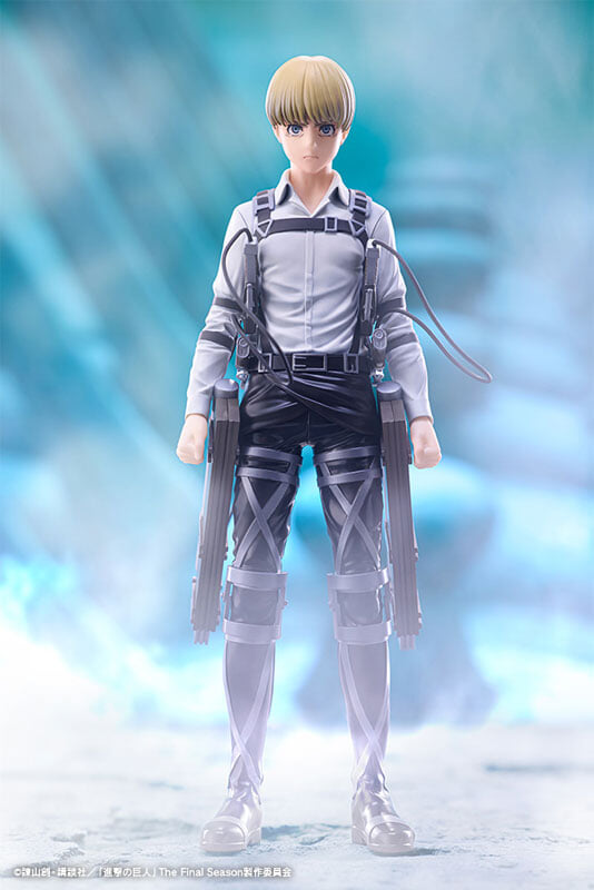 Kotobukiya《進擊的巨人》OSHI WORKS 模型公開 里維、阿爾敏、莎夏 2027 年發售