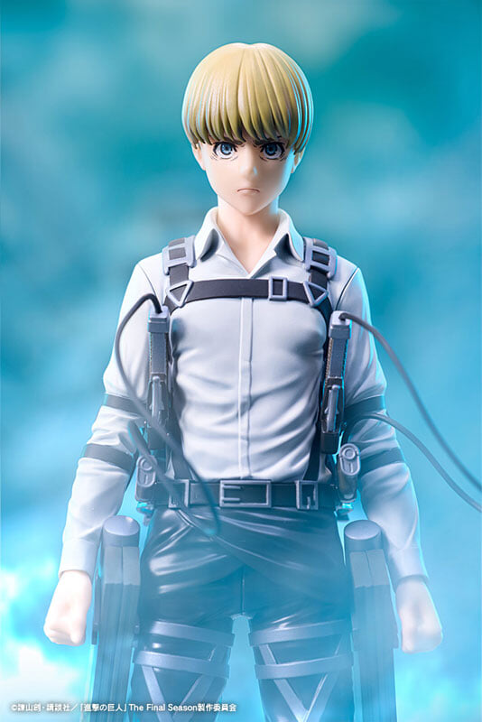 Kotobukiya《進擊的巨人》OSHI WORKS 模型公開 里維、阿爾敏、莎夏 2027 年發售
